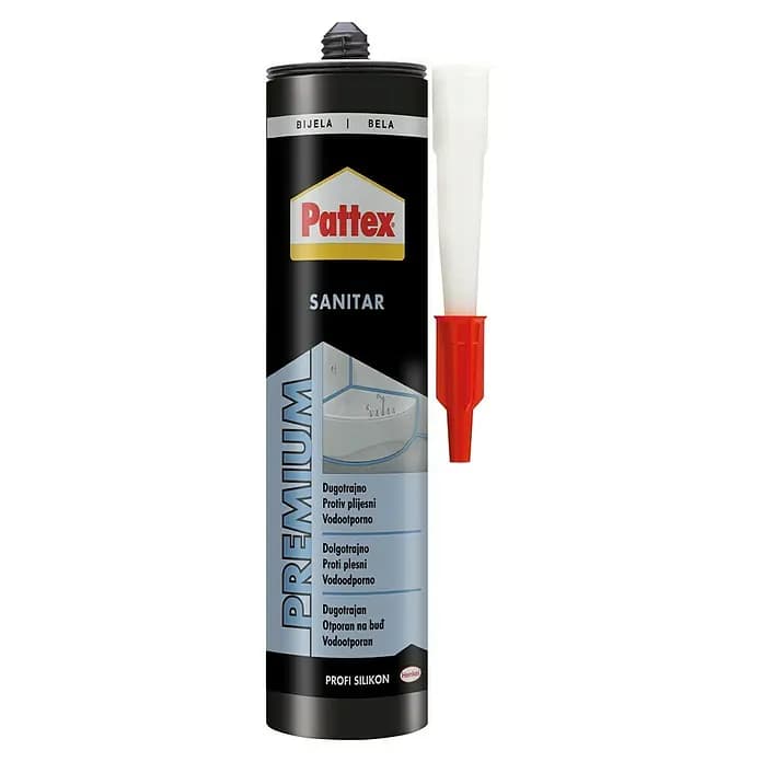 Univerzalni silikon ili sanitarni silikon Pattex 1 kom Akcija u trgovini Spar