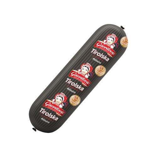 Kobasica Gavrilović Tirolska 1 kg Akcija u trgovini Boso