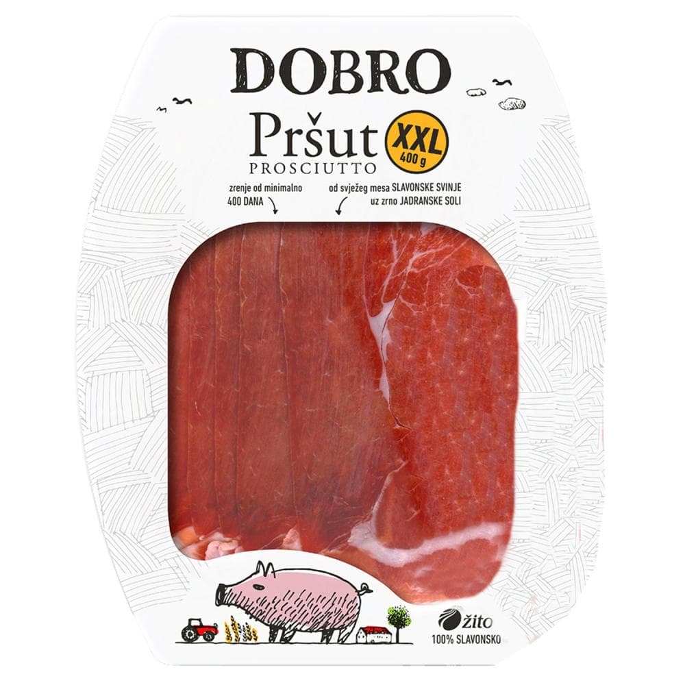 Dobro Pršut narezak 400g Akcija u trgovini Konzum