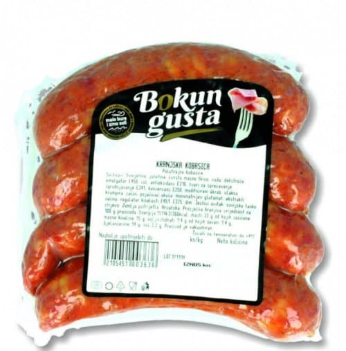 Bokun gušta Kobasica Kranjska 640 g Akcija u trgovini Tommy
