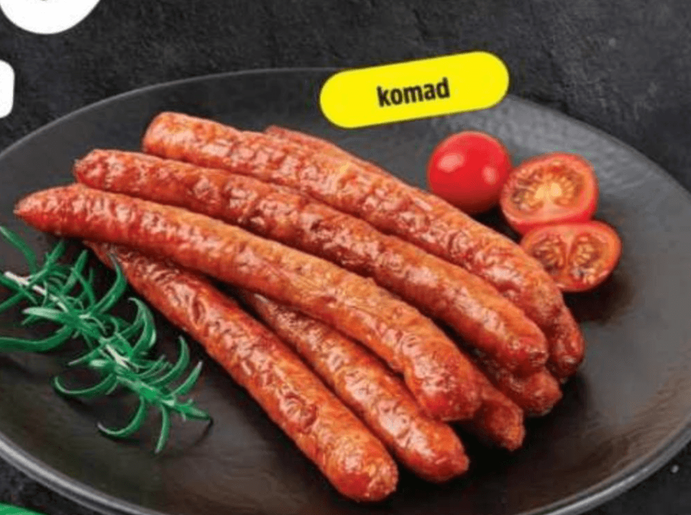 Roštiljka sa sirom komad Akcija u trgovini Plodine