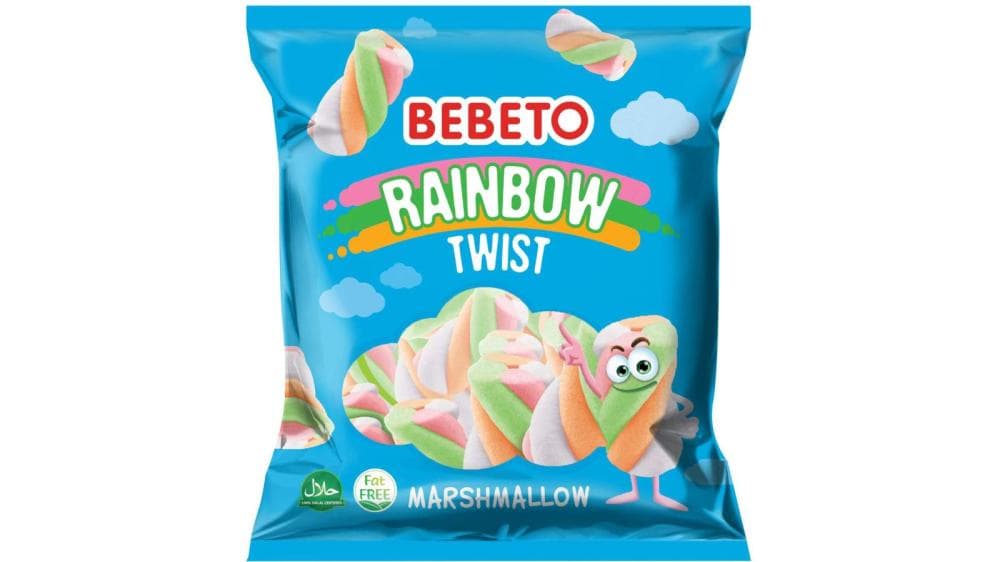 Bebeto bomboni Rainbow twist 60 g Akcija u trgovini Boso