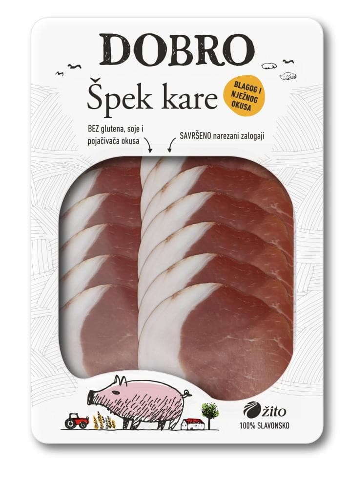 Dobro špek kare, budola ili panceta 90 g Akcija u trgovini Plodine
