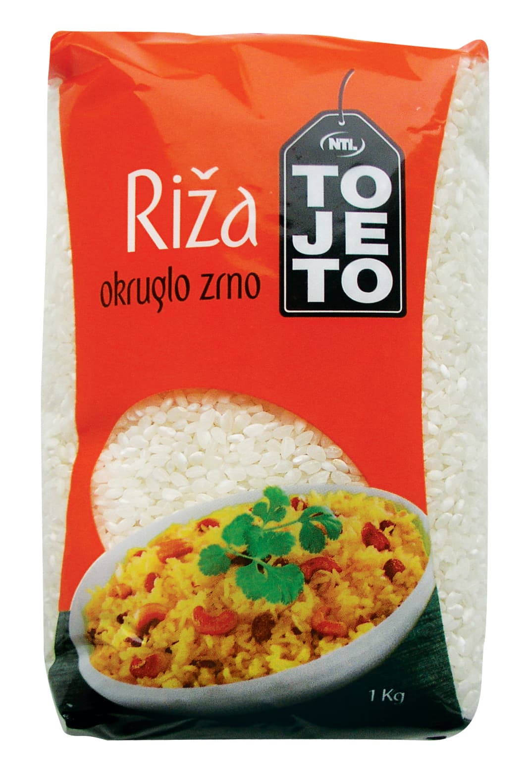 ToJeTo Riža okruglo zrno 1 kg Akcija u trgovini 365 Market