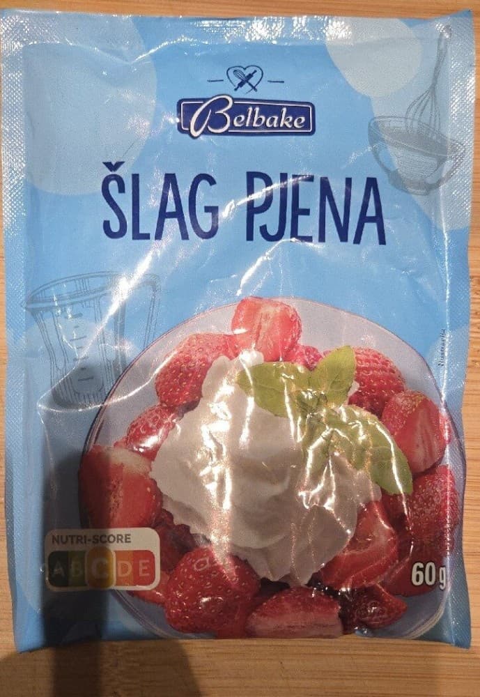 Belbake Šlag pjena 60 g Akcija u trgovini Lidl