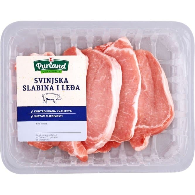 Svinjska slabina i leđa 400 g Purland Akcija u trgovini Kaufland
