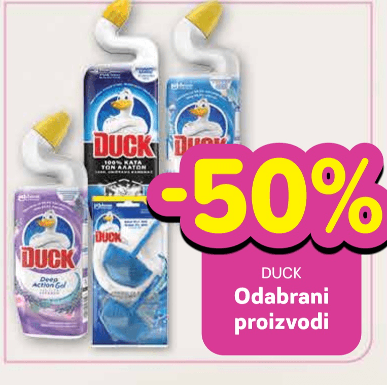 Duck odabrani proizvodi Akcija u trgovini Plodine