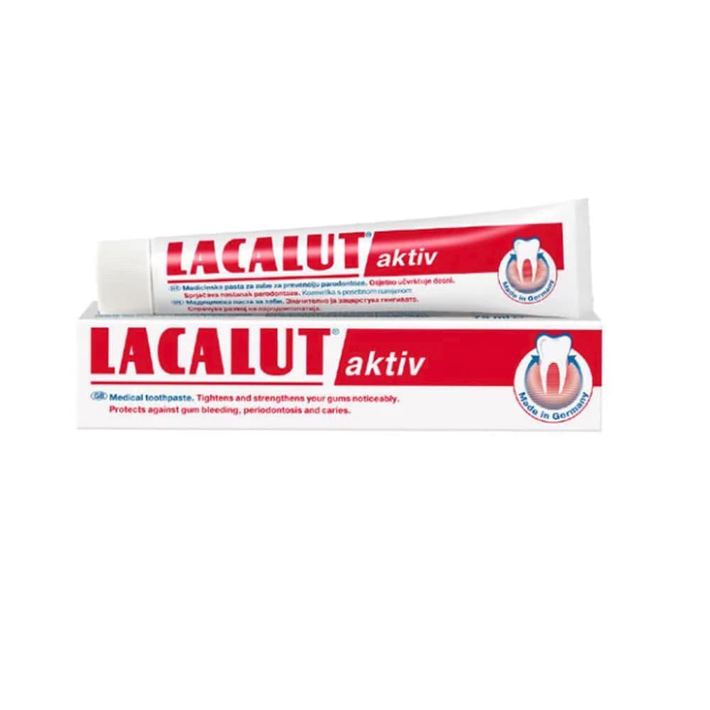 Lacalut Sanftes Weiss, Gesunder Zahnschmelz ili Aktiv pasta za zube 75 ml - 100 ml Akcija u trgovini Mueller