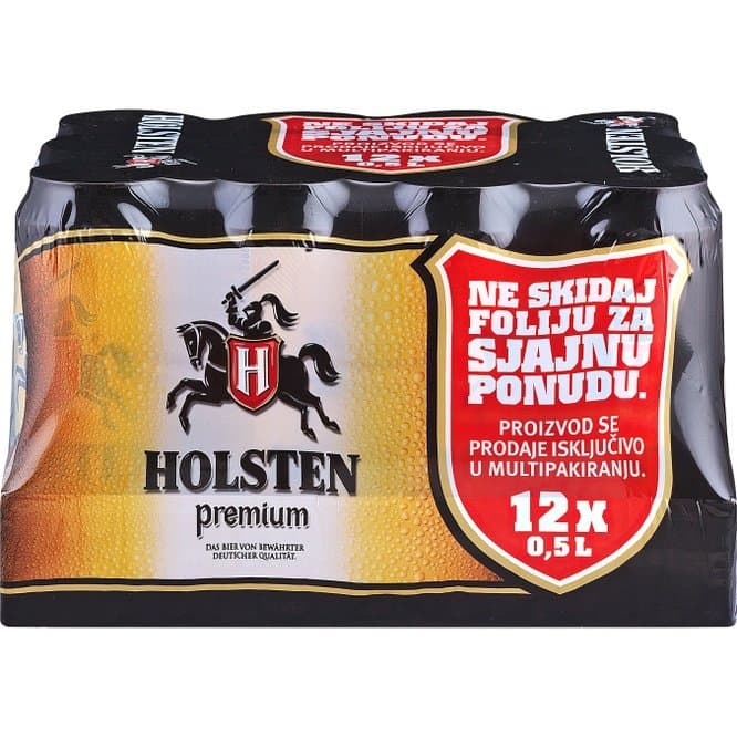Holsten svijetlo pivo 12x0,5 L Akcija u trgovini Kaufland