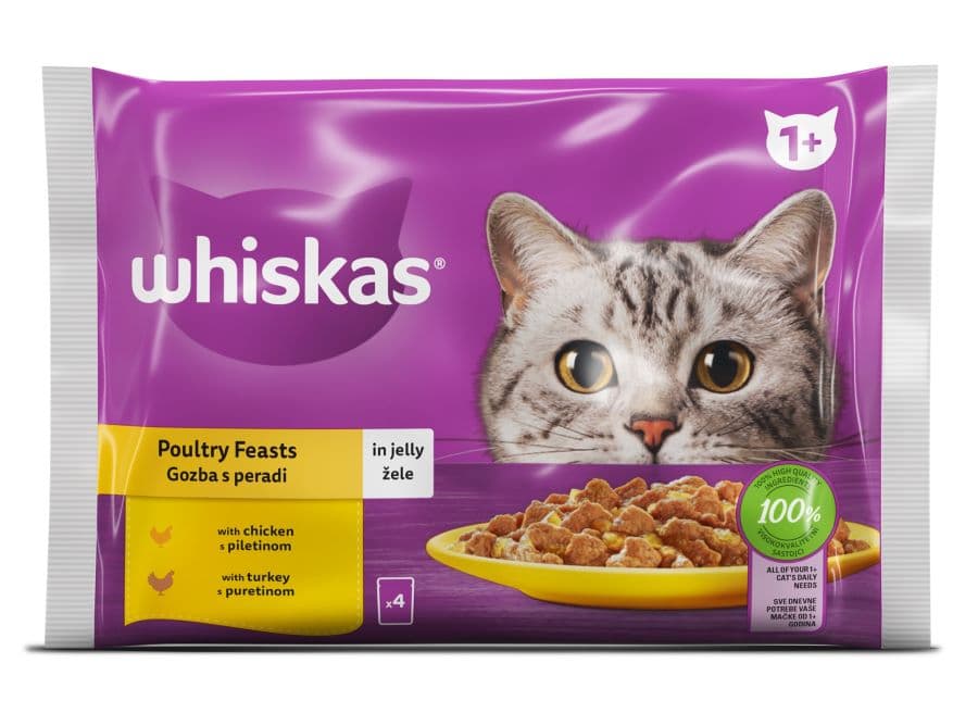 Whiskas hrana za mačke 4x85g Akcija u trgovini Konzum