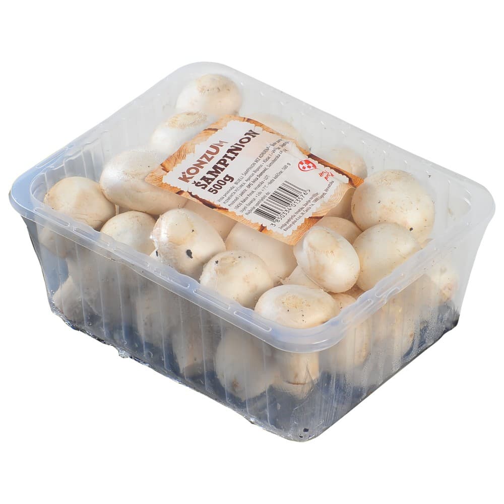 Domaći šampinjoni 500 g Naši Hrvatski Akcija u trgovini Spar