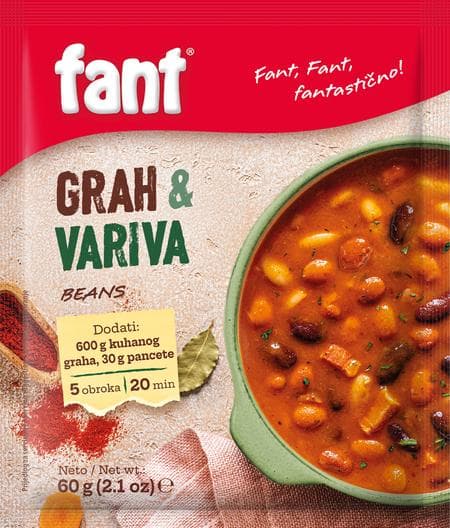 Fant za grah i variva 60 g Podravka Akcija u trgovini Bakmaz