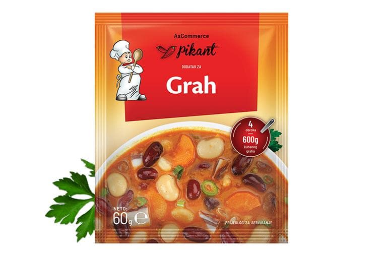 Ascommerce Pikanti za grah 60 g Akcija u trgovini KTC
