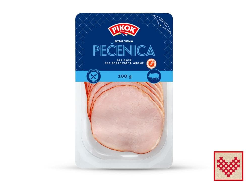 Pikok Dimljena pečenica 100 g Akcija u trgovini Lidl