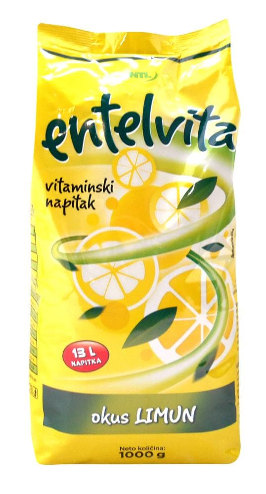 Entelvita instant napitak naranča, limun 1 kg Akcija u trgovini NTL