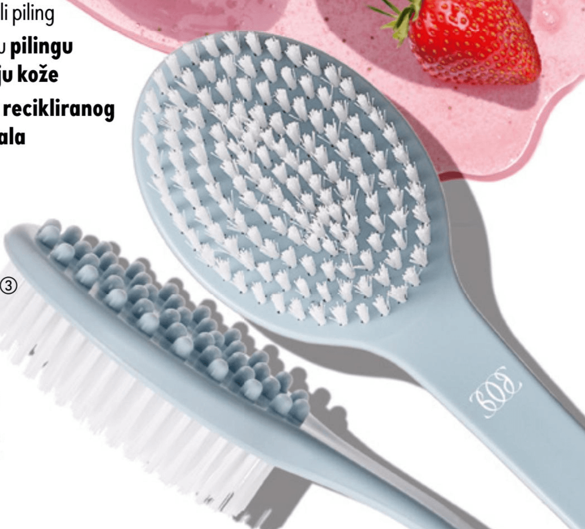 Dvostrana četka za tijelo 34,5 x 7,1 x 3 cm Akcija u trgovini Oriflame