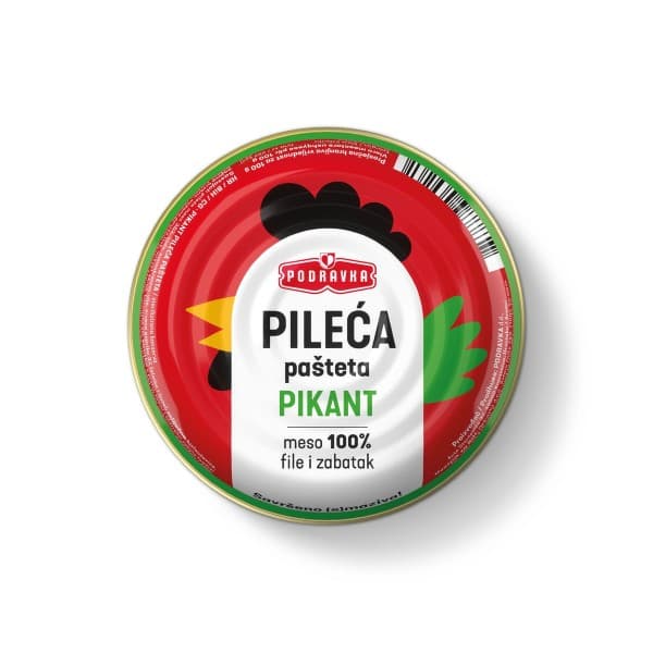 Podravka pileća pašteta pikant 95 g Akcija u trgovini Trgovina Krk
