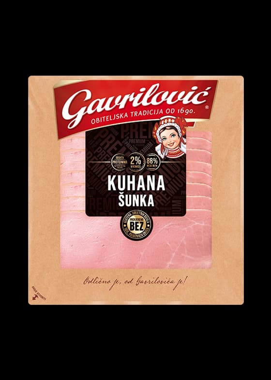 Gavrilović kuhana šunka 100 g Akcija u trgovini Plodine