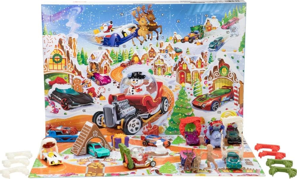 Mattel Hot Wheels Adventski kalendar Akcija u trgovini Mueller