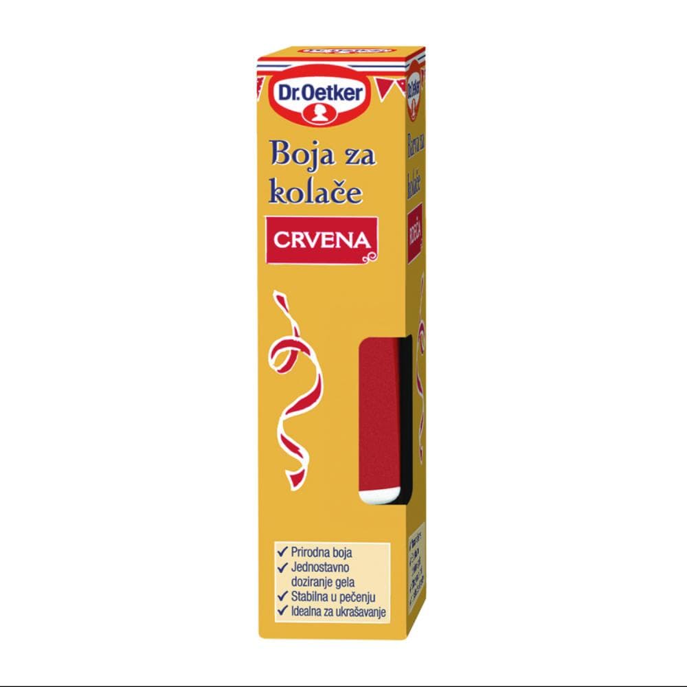 Dr. Oetker boja za kolače 10 g ili 30 g Akcija u trgovini Tommy