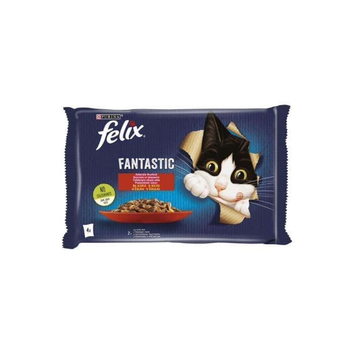 Hrana za mačke Felix 4 x 80 g ili 4 x 85 g Akcija u trgovini Spar