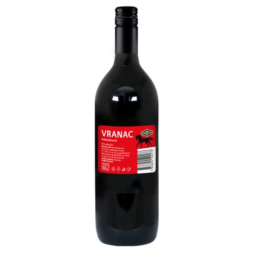Vino Vranac 1 l Vupik Akcija u trgovini Djelo