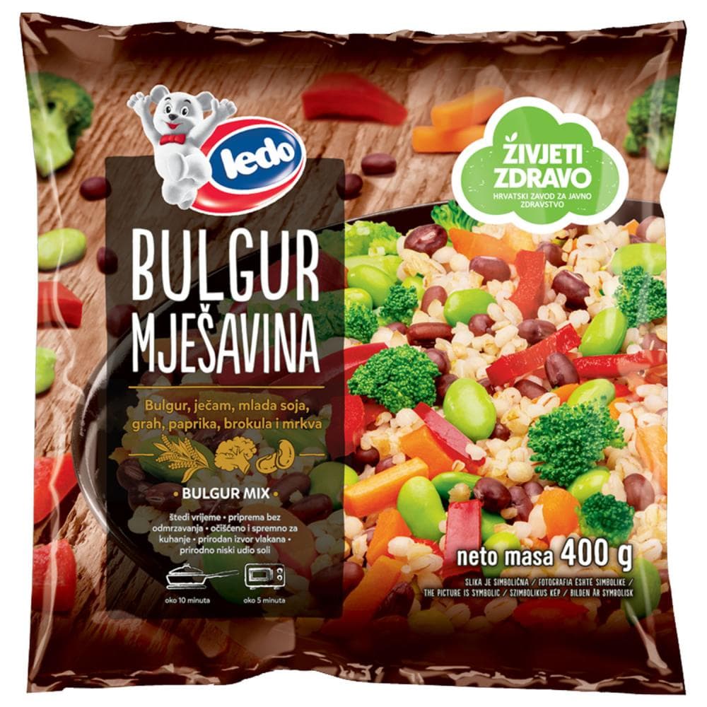 Ledo mješavine povrća bulgur ili quinoa 400 g Akcija u trgovini KTC