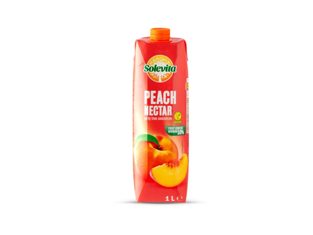 Solevita nektar od breskve 1 L Akcija u trgovini Lidl