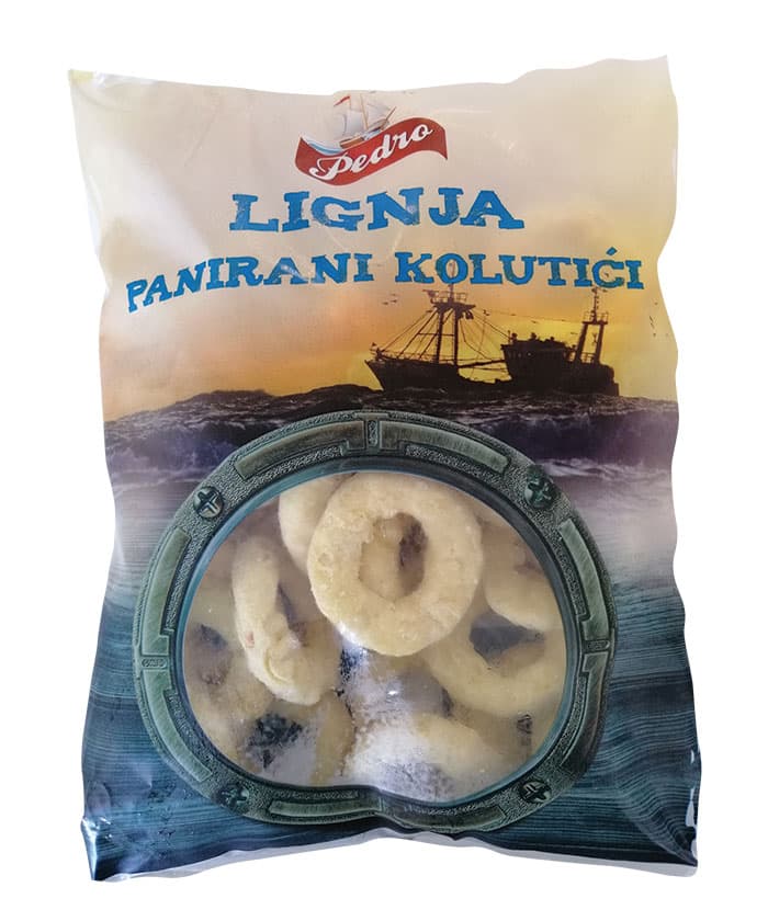 PEDRO Panirani kolutići lignje 1 kg Akcija u trgovini Plodine