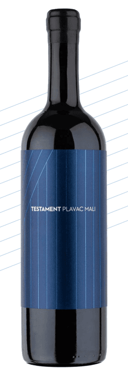 Testament Plavac mali vino crno
