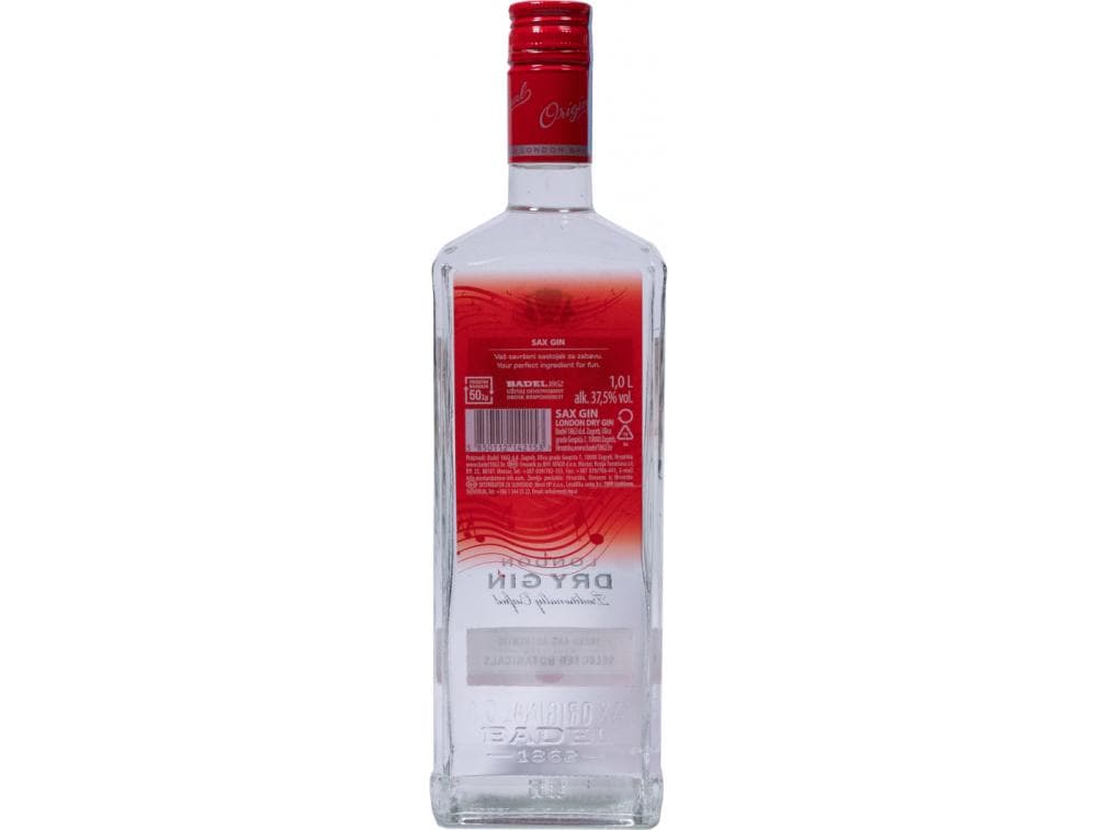 Badel Sax gin 1 L Akcija u trgovini Tommy