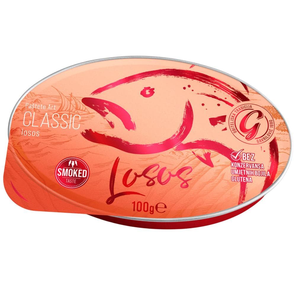 Gavrilović pašteta od lososa i pastrve 100 g Akcija u trgovini 365 Market
