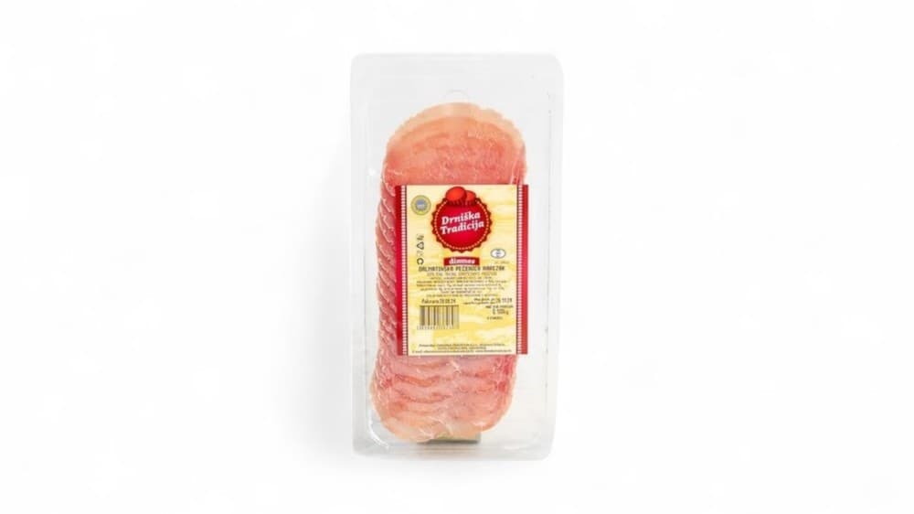 Drniška tradicija Dalmatinska pečenica 100 g Akcija u trgovini Plodine