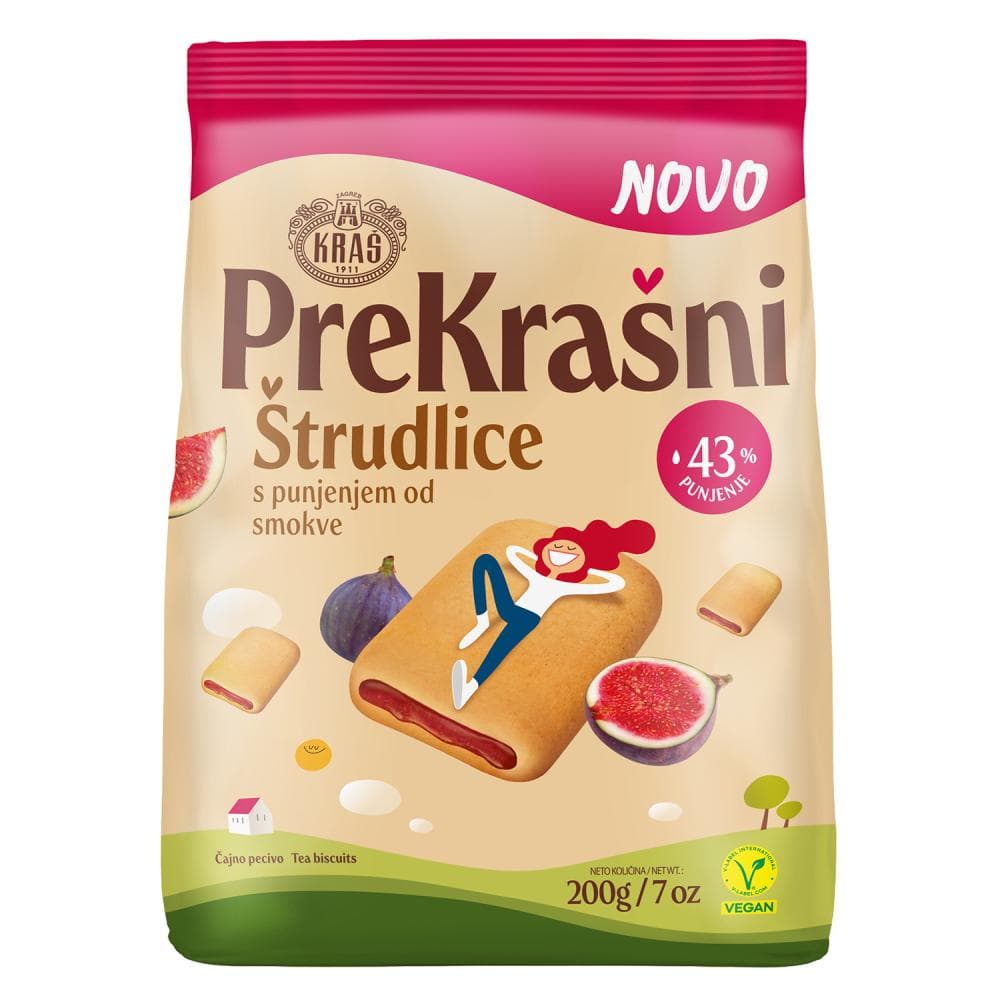 Kraš PreKrašni Štrudlice 200 g Akcija u trgovini Studenac