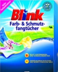 Blink maramice za upijanje boja i prljavštine 50 kom Akcija u trgovini Mueller
