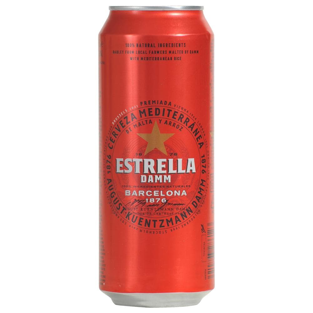 Estrella Damm pivo 0,5l Akcija u trgovini Konzum
