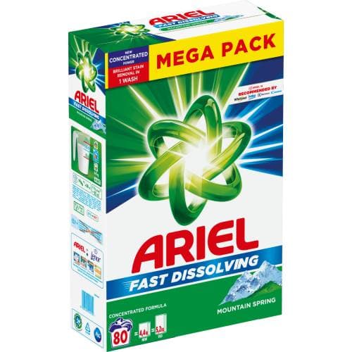 Ariel deterdžent 4,4 kg Akcija u trgovini Konzum