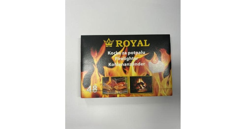 Kocke za potpalu 48 kom Royal Akcija u trgovini NTL