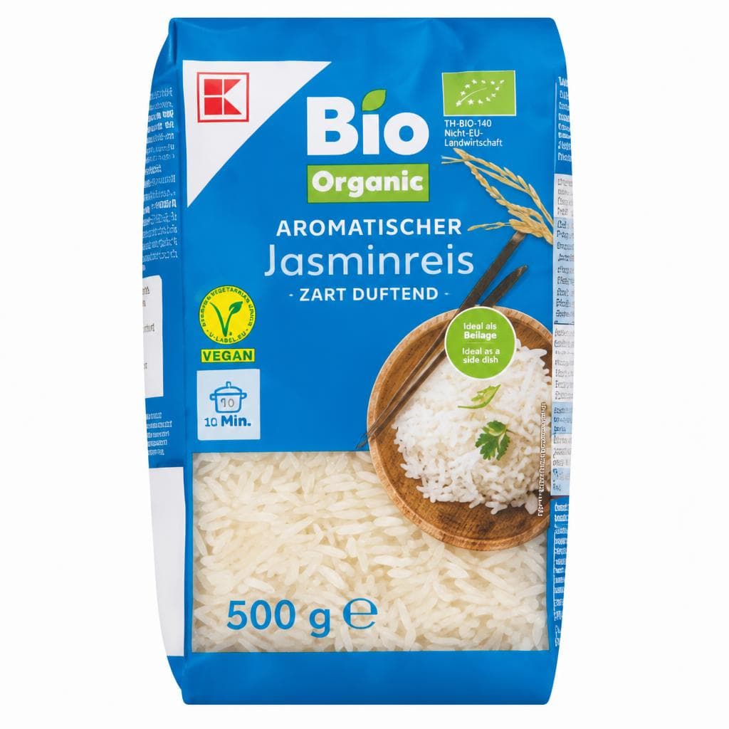 Bio Organic riža jasmin 500 g Akcija u trgovini Kaufland