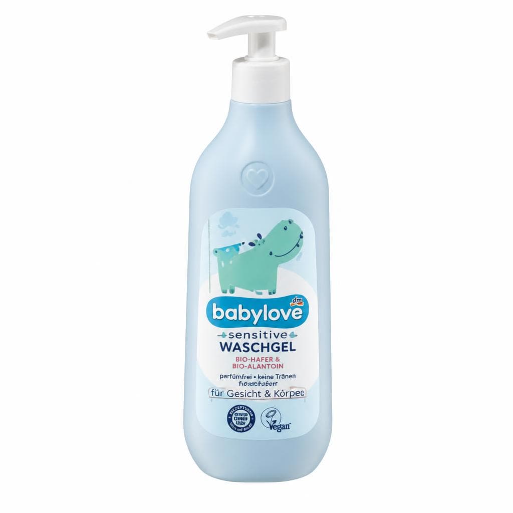 babylove gel za pranje od glave do pete sensitive 500 ml Akcija u trgovini Dm