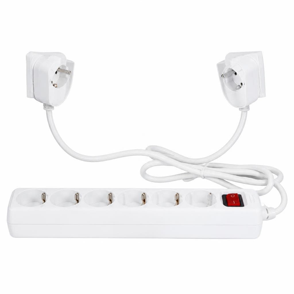 Produžni kabel 'Power Split' 6+1 šuko utičnica, kabel 2 m Akcija u trgovini Bauhaus