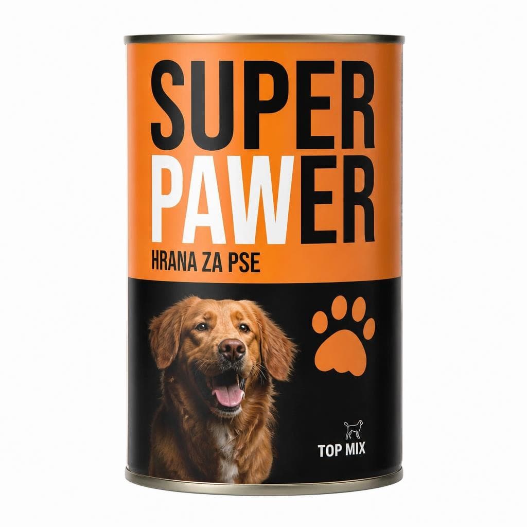 Super Pawer hrana za pse govedina, piletina-puretina 1.24 kg Akcija u trgovini NTL