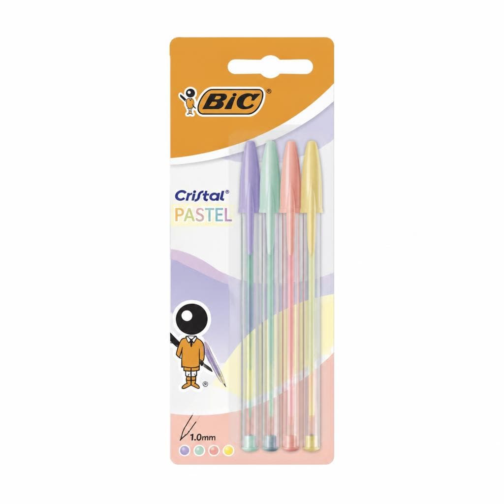 BIC kemijske olovke pastelne 3/1, pak Akcija u trgovini Konzum