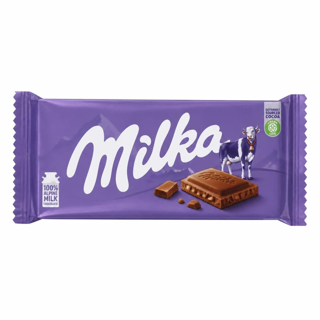 Milka čokolada 87.5 g - 100 g Akcija u trgovini Lidl