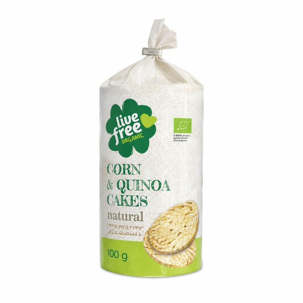 Live Free & Organic BIO kukuruzni vafli 80-120 g Akcija u trgovini Plodine