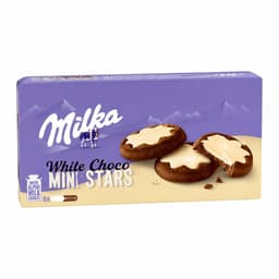 Milka Mini Stars White choco