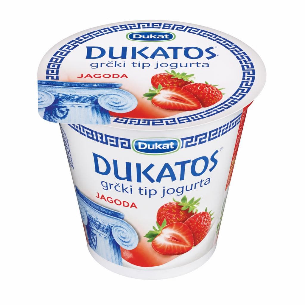 Dukatos grčki tip jogurta 3 kom Akcija u trgovini Kaufland