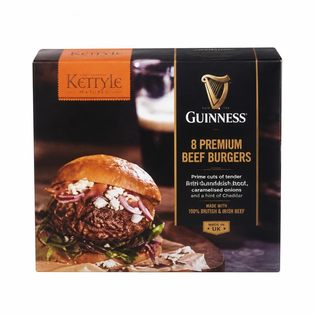 Guinness burger 8x150 g Akcija u trgovini Metro