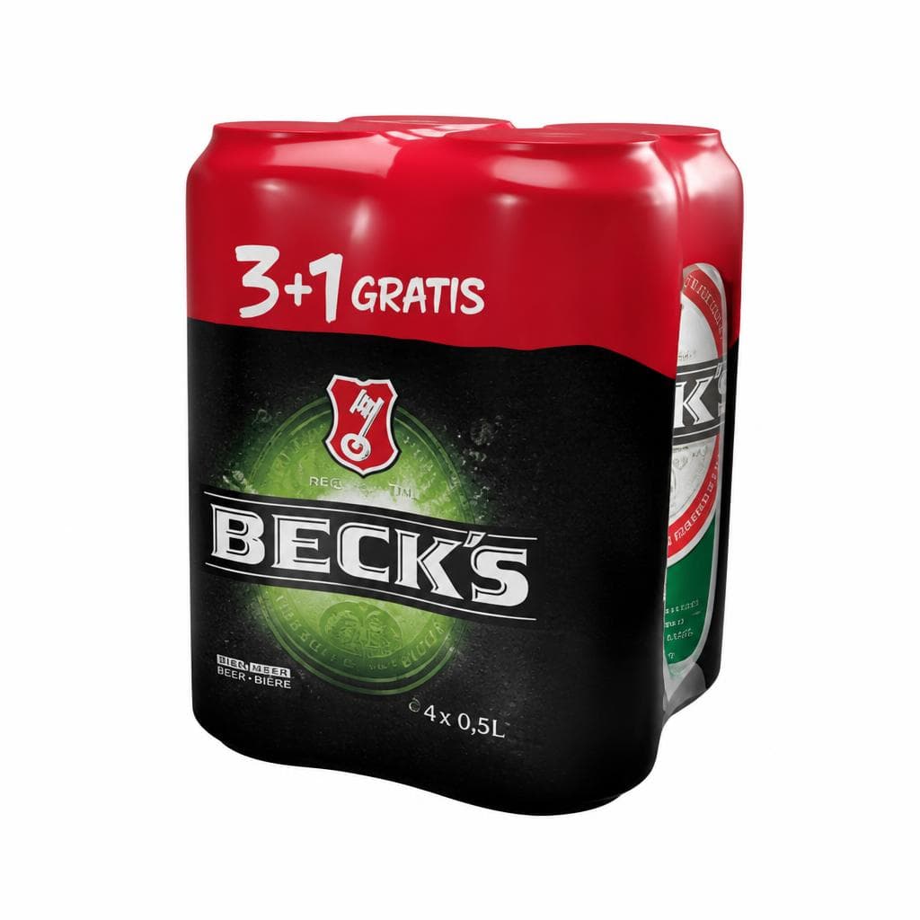 Beck's pivo 4x0,5 l Akcija u trgovini Metro