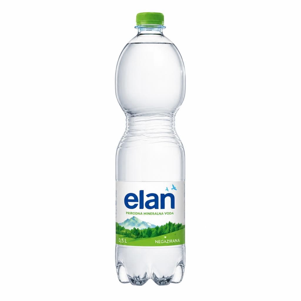Elan prirodna mineralna voda 1,5 l Akcija u trgovini Plodine